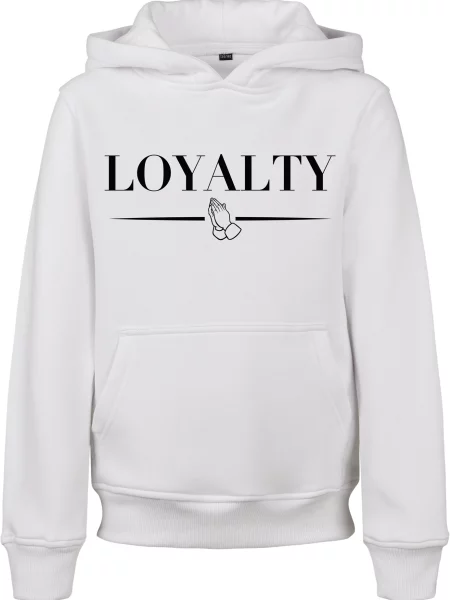 Mister Tee Mikina Loyalty černá bílá