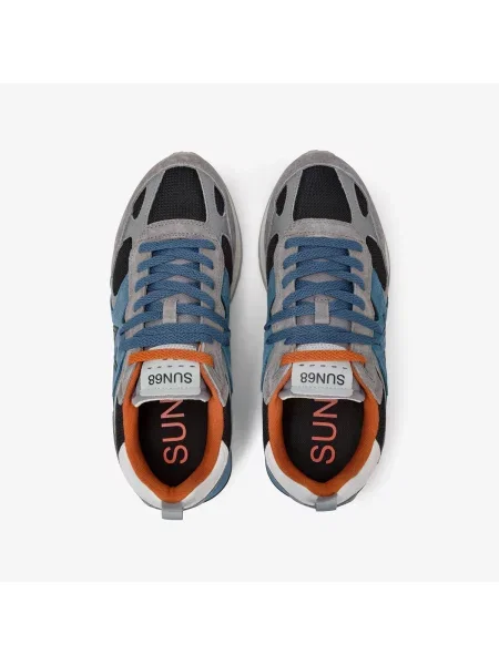 Pantofi Sun68 gri
