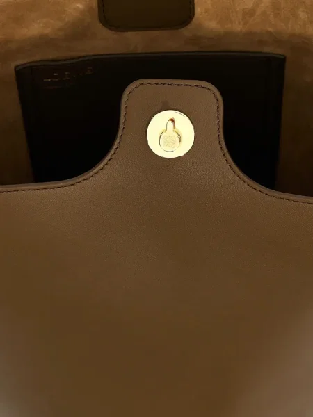 Geantă bucket Loewe maro