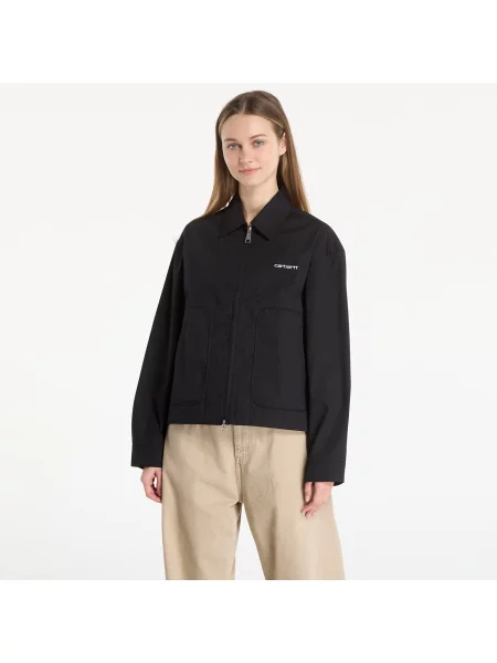 Яке Carhartt WIP W Postal Jacket Black/ Wax M черно