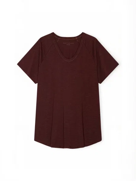 Moshi moshi mind Top favourite burgundy roșu