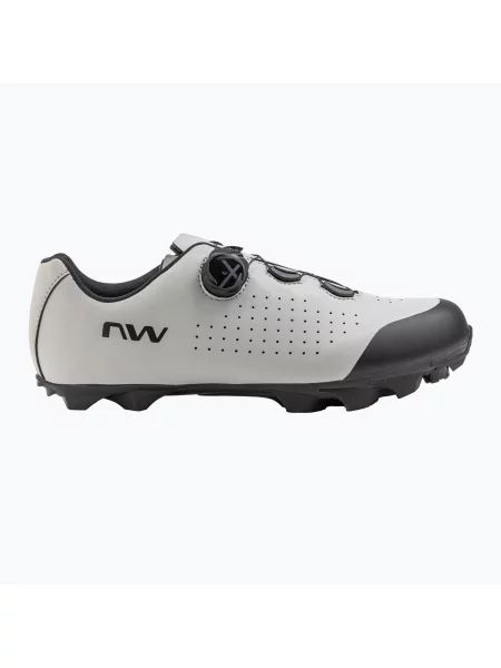Кросівки велосипедні MTB Northwave Scorpius Plus light grey/black чорні
