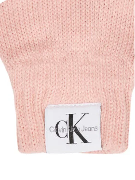 Rukavice Calvin Klein Jeans růžové