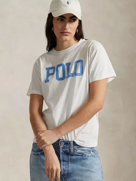 Polo Ralph Lauren tricou din alb