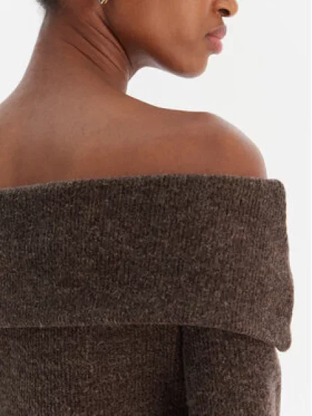 Vero Moda Pulover Kaia rjava
