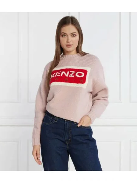 Kenzo De lână pulover roz