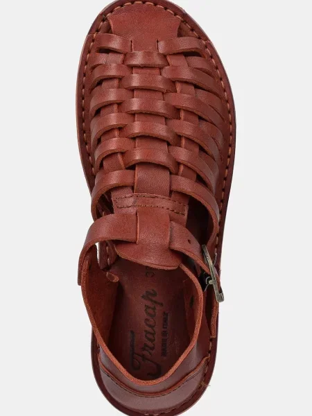 Кожаные босоножки Fracap