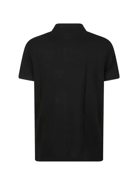 Λινό ριγέ polo Polo Ralph Lauren με κέντημα πράσινο