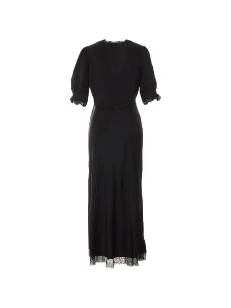 Rochie midi Rixo din dantelă negru