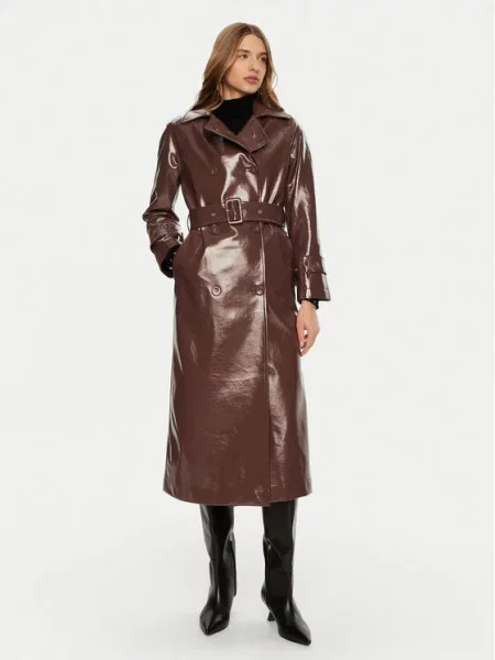 Trenčkot ACCESS FASHION rjava