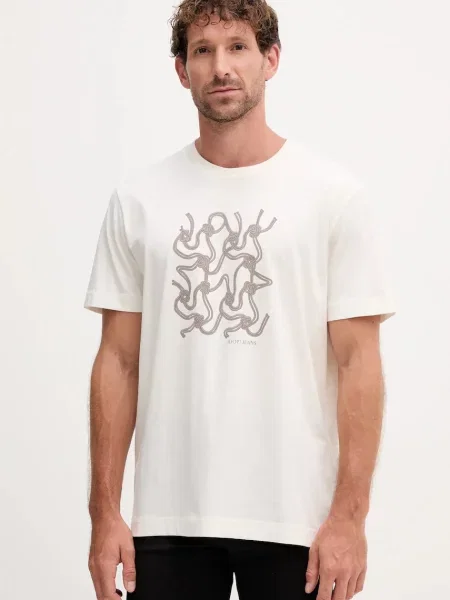 Дънки Joop! с принт бежово