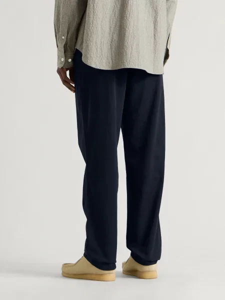 Spodnie Norse Projects granatowe