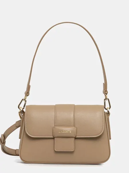 Lacoste torebka beżowy