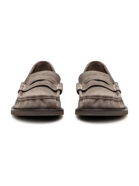 Półbuty Jw Anderson skórzane szare