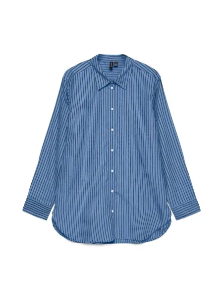 VERO MODA Bluză deschis / alb albastru