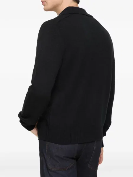 Gulerat cardigan Burberry negru