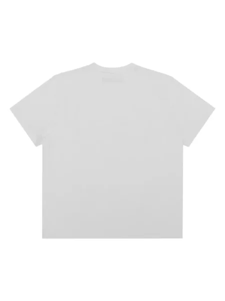 Tricou Heliot Emil cu decolteu rotund alb