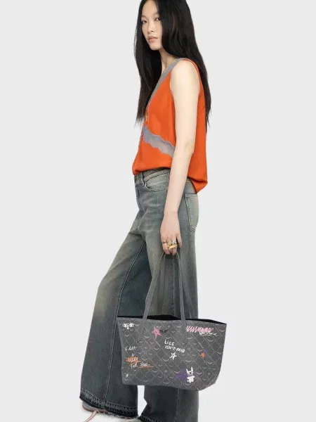 Шовковий топ Zadig&voltaire помаранчевий