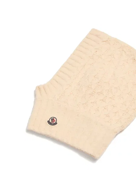 Czapka dziecięca Moncler Enfant biała