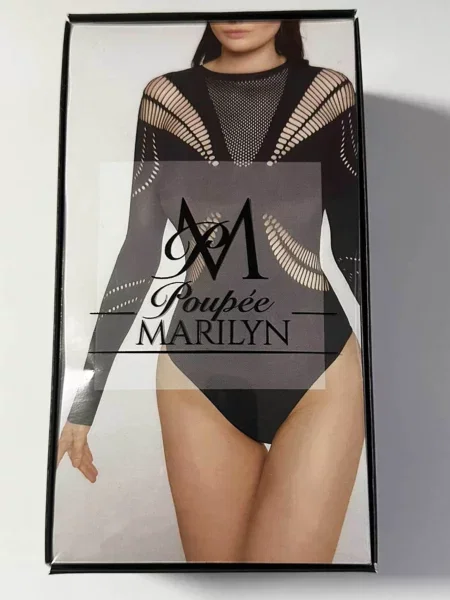 Боди Miss Marilyn черное