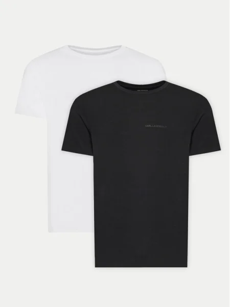 Karl Lagerfeld Tricou negru alb