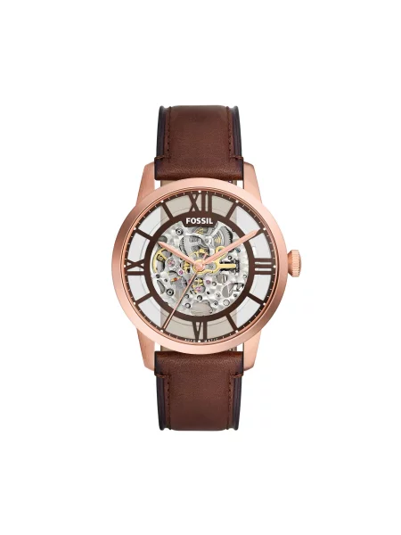 Годинник Fossil Townsman Rose Gold/Brown коричневий