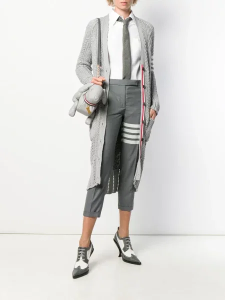 Liesas kelnės Thom Browne pilka