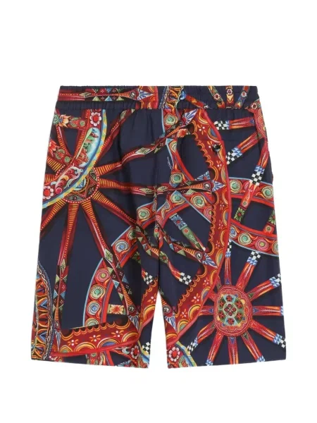 Bermudy dziecięce Dolce And Gabbana niebieskie