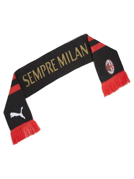 PUMA Szalik AC Milan ftblEssentials Akcesoria OSFA czerwony