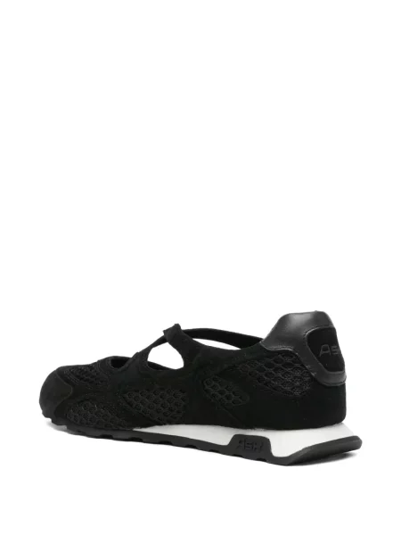 Sneakerși Ash cu bretele negru