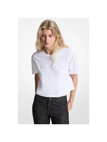 Tricou Michael Michael Kors alb