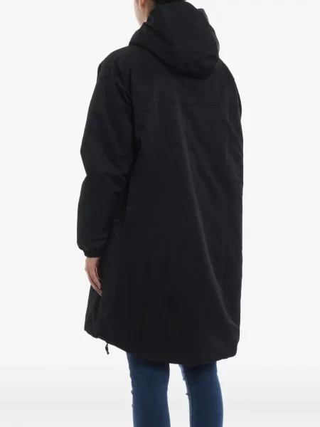Geacă parka K-way cu glugă negru