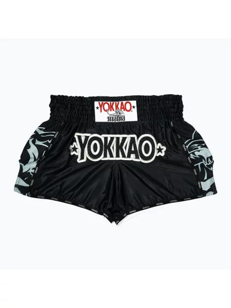 Tréninkové šortky YOKKAO Original Muay Thai black černé