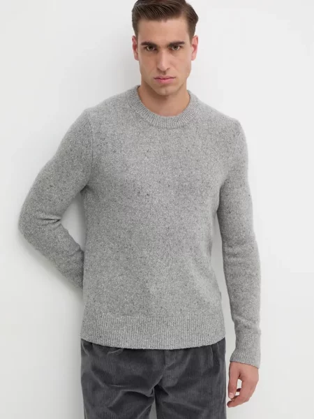 Michael Kors pulover de lana barbati gri