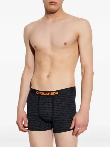 Boxeri Dsquared2 cu imagine negru