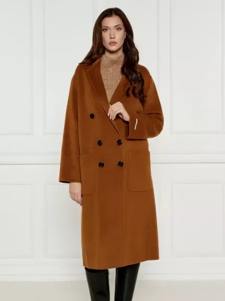 MAX&Co. De lână palton maro