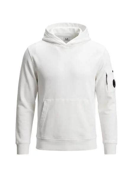 Bluza z kapturem dziecięca C.p. Company biała