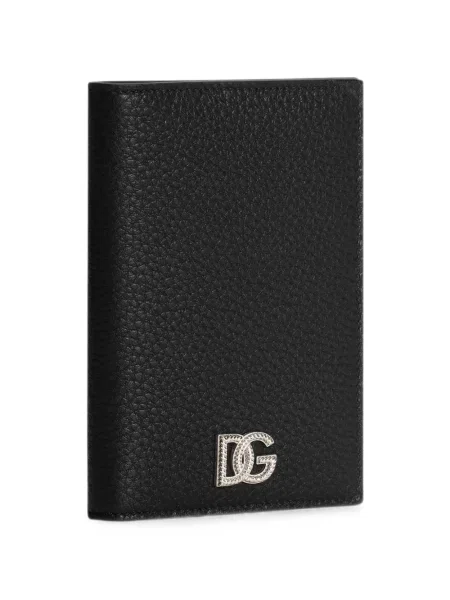 Peněženka Dolce & Gabbana s autogramem černá