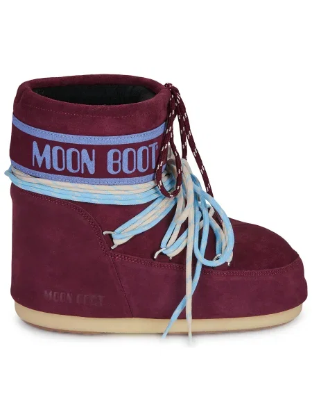 Moon Boot Hótaposó MB ICON LOW SUEDE LACES | hasított bőr