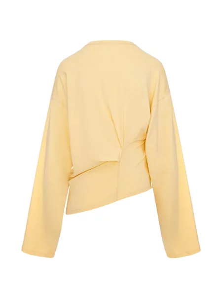 Tricou Seen Users asimetric galben