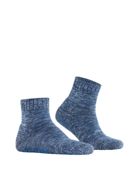 Skarpetki z wypustkami Falke Cotton Grip niebieskie