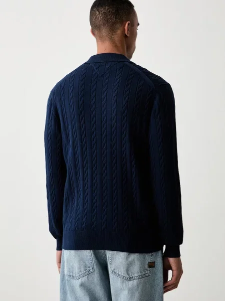 Tommy Hilfiger sweter granatowy