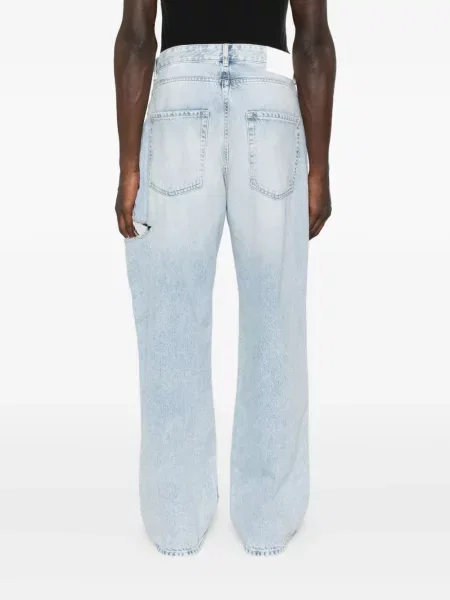 Blugi Icon Denim zdrențuiți albastru