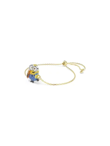 Swarovski bransoletka pozłacana kryształ Swarovski MINIONS
