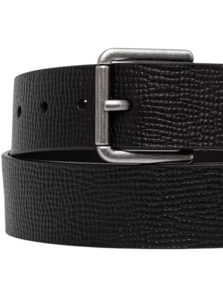 Calvin Klein Remen Casual Roller Buckle crna