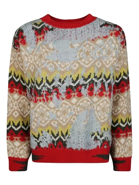 Džemper Weekend Max Mara s okruglim izrezom plava