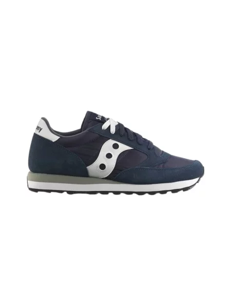 Sneakersy Saucony Jazz skórzane niebieskie