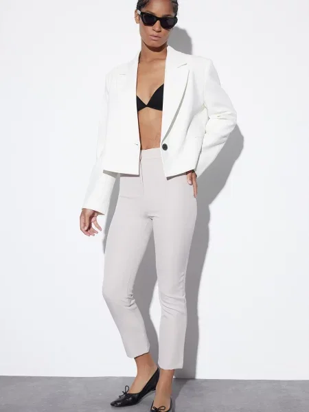 Pantaloni Trendyol gri