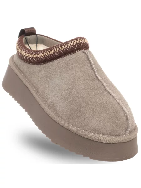 Blană papuci Solo Soprani Couture gri