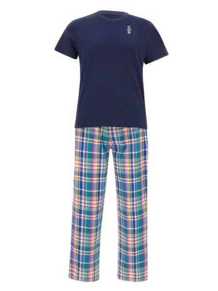 Pijamale Polo Ralph Lauren albastru